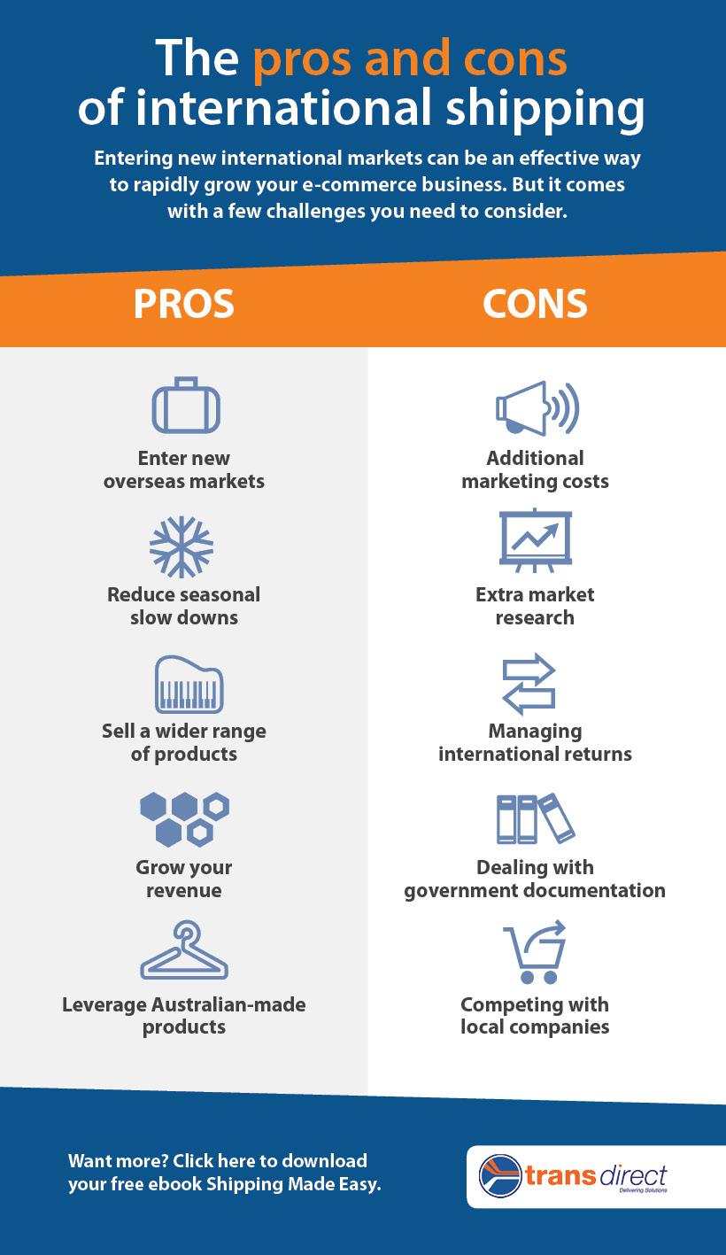 What is the courier service? Advantage + Disadvantage