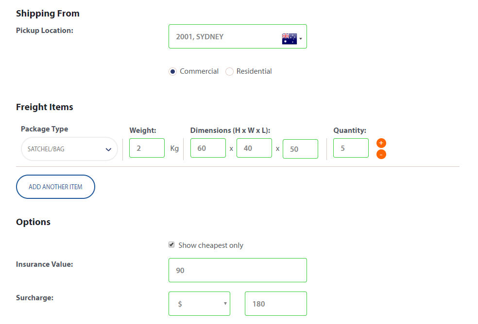 Freight shipping calculator ebay CarinaAiden