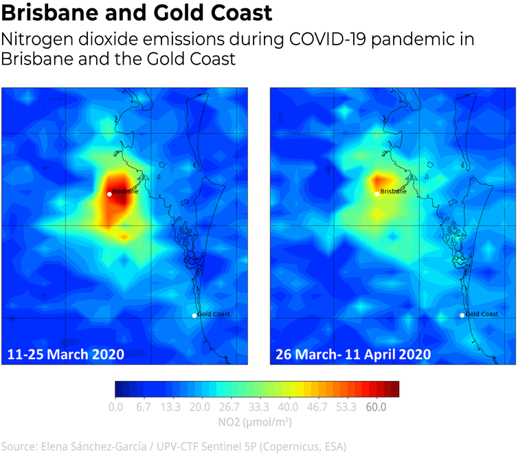 emissions in brisbane